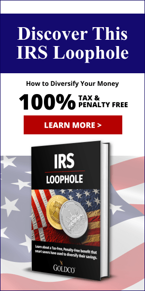 IRS loophole offer from Goldco